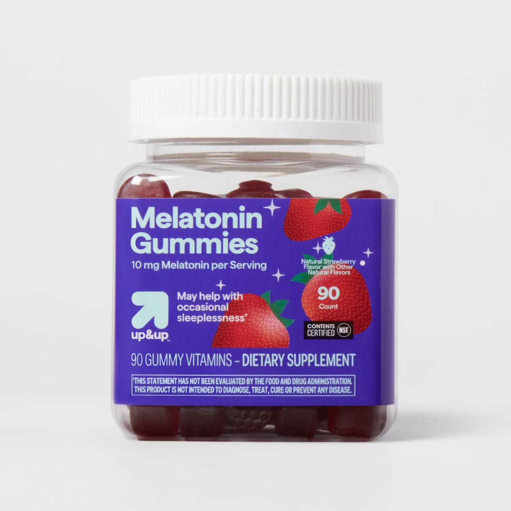 Adult Melatonin 10mg Gummies - 90 gummie tub