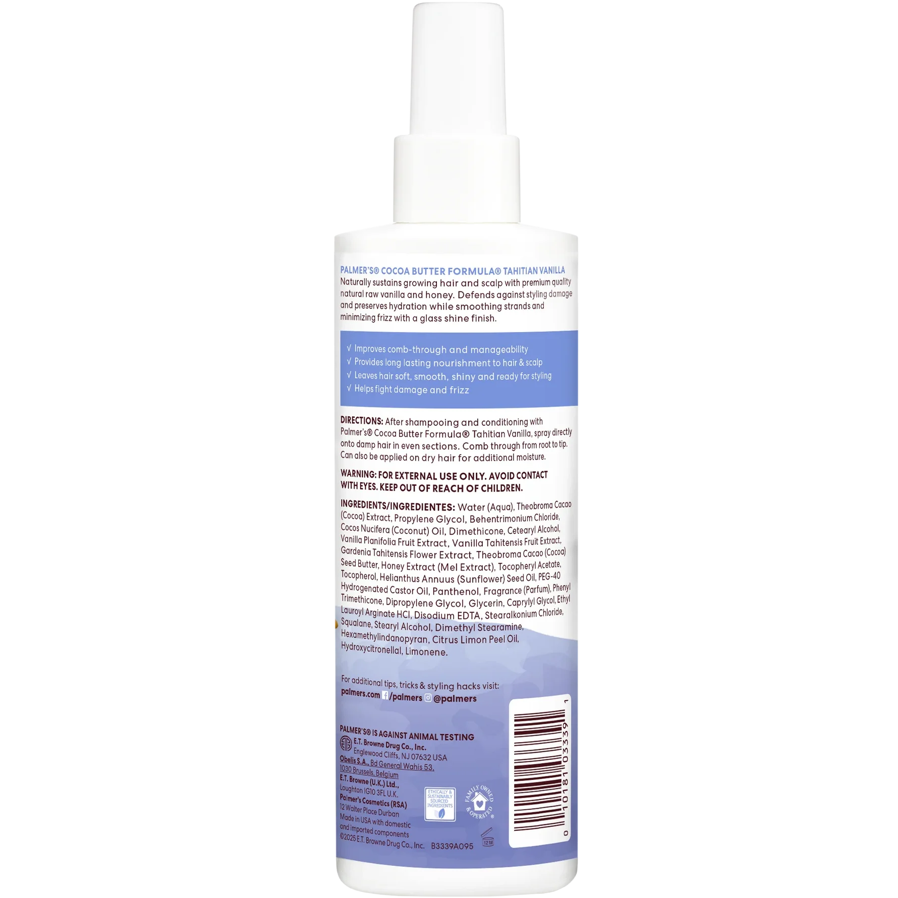 Palmers Tahitian Vanilla Leave-In Conditioner