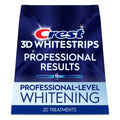 Crest 3D Whitestrips Professional White Teeth Whitening Kit: Contains Hydrogen Peroxide, PVP Material, 20 Strips