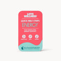 Love Wellness Energy Quick Melt Strips - Energy Support - Berry - 15 strips