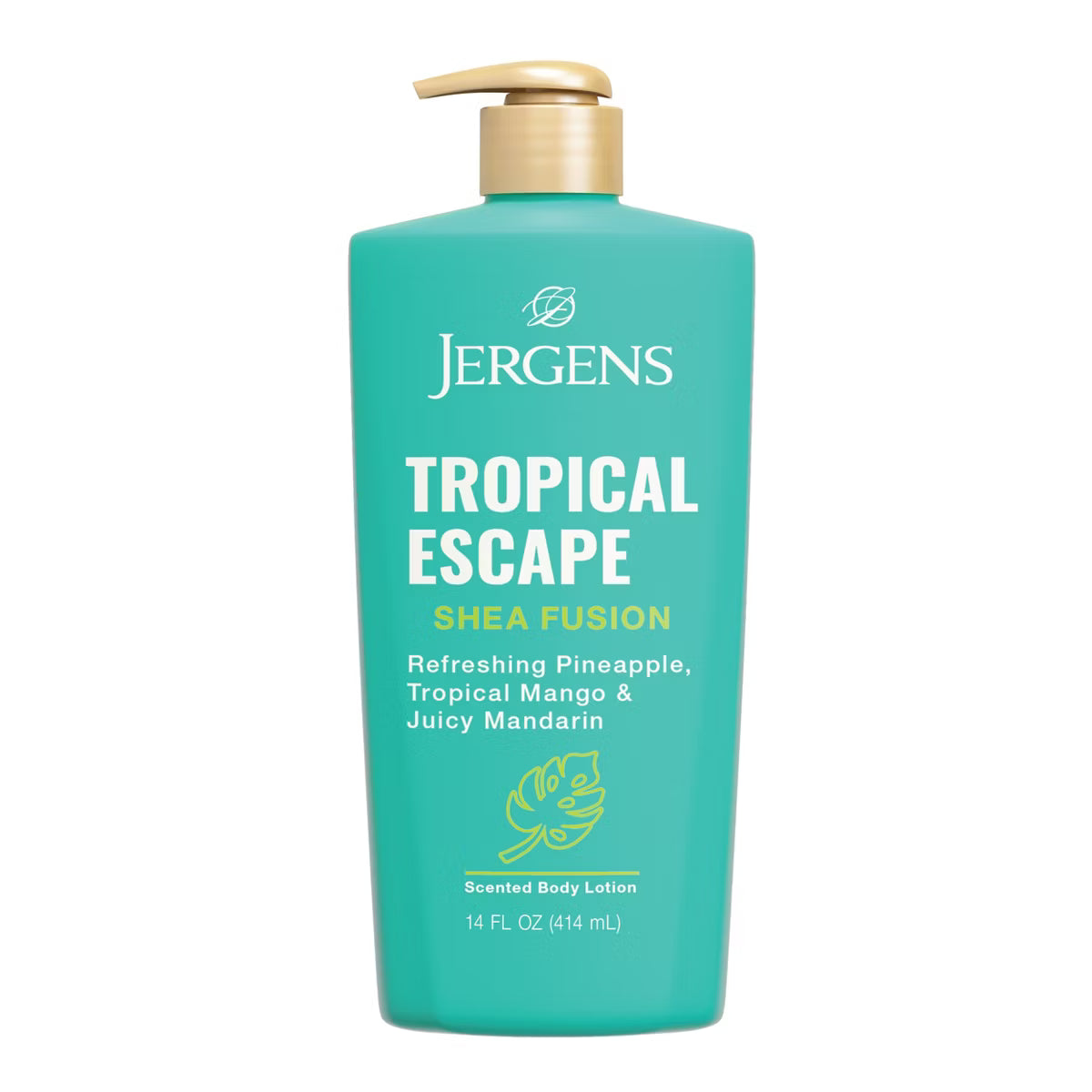Jergens Shea Fusion Tropical Escape Scented Body Lotion with Vitamin E - 414ml
