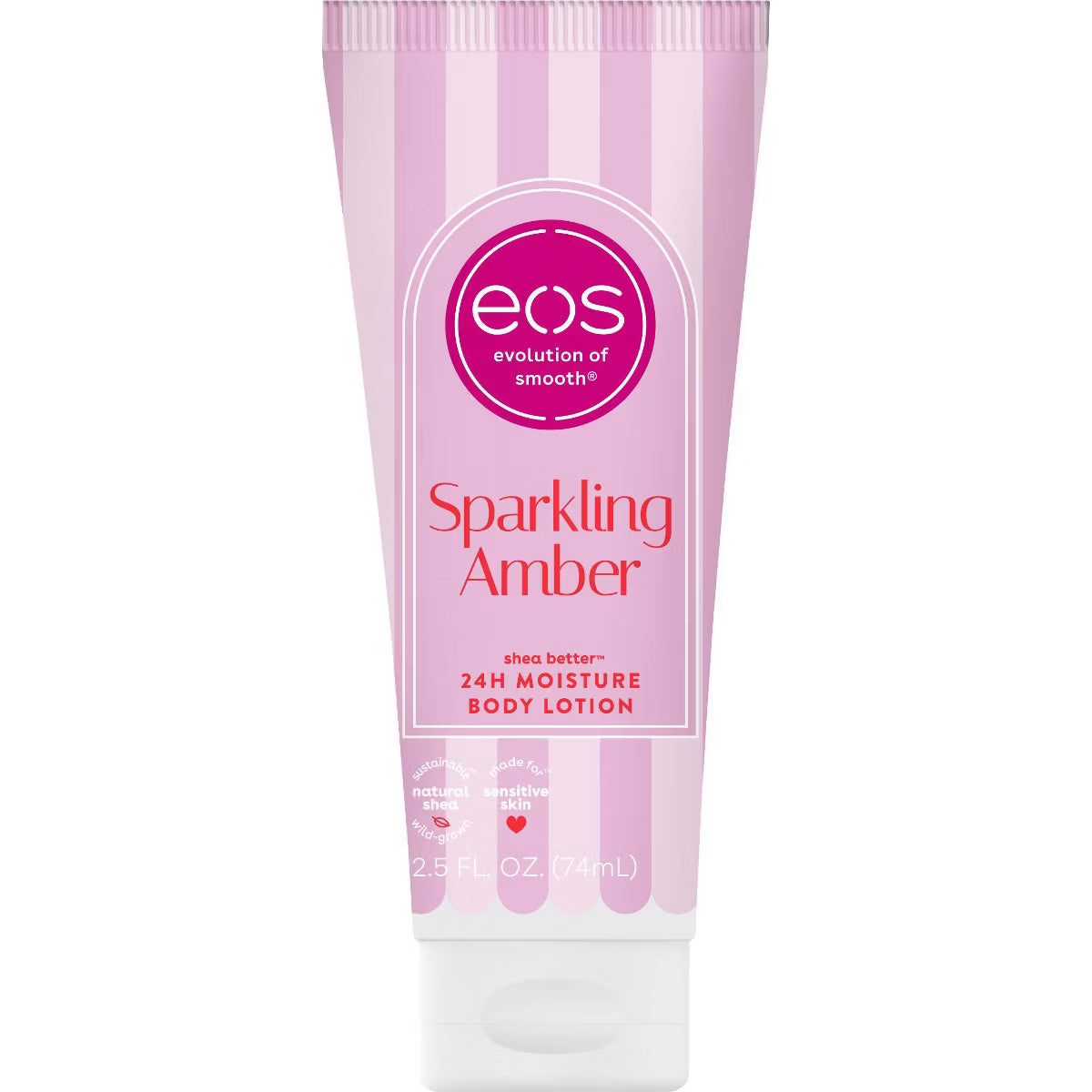 eos Mini Body Lotion - Sparkling Amber - Travel Size 74ml