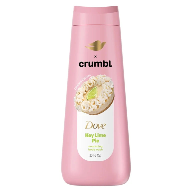 Dove & Crumbl Limited Edition Body Wash Key Lime Pie -20oz