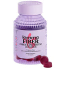 Lemme Fiber & Probiotic Gummies - Prebiotic Fiber & Probiotics - 60 Gummies