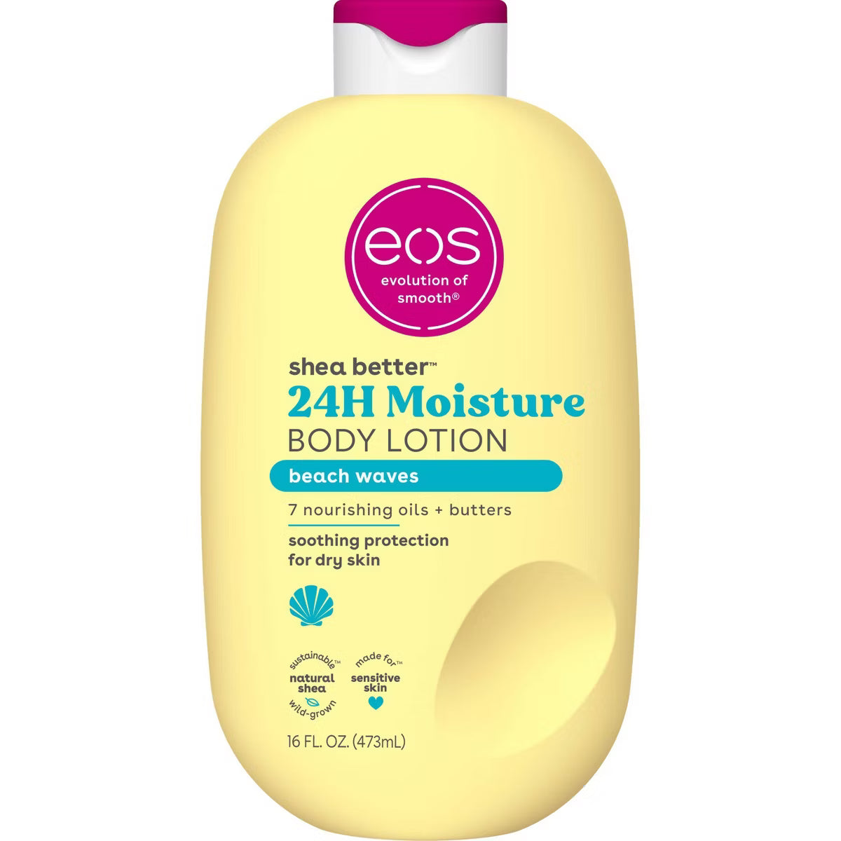 eos Shea Better 24H Moisture Body Lotion - Beach Waves