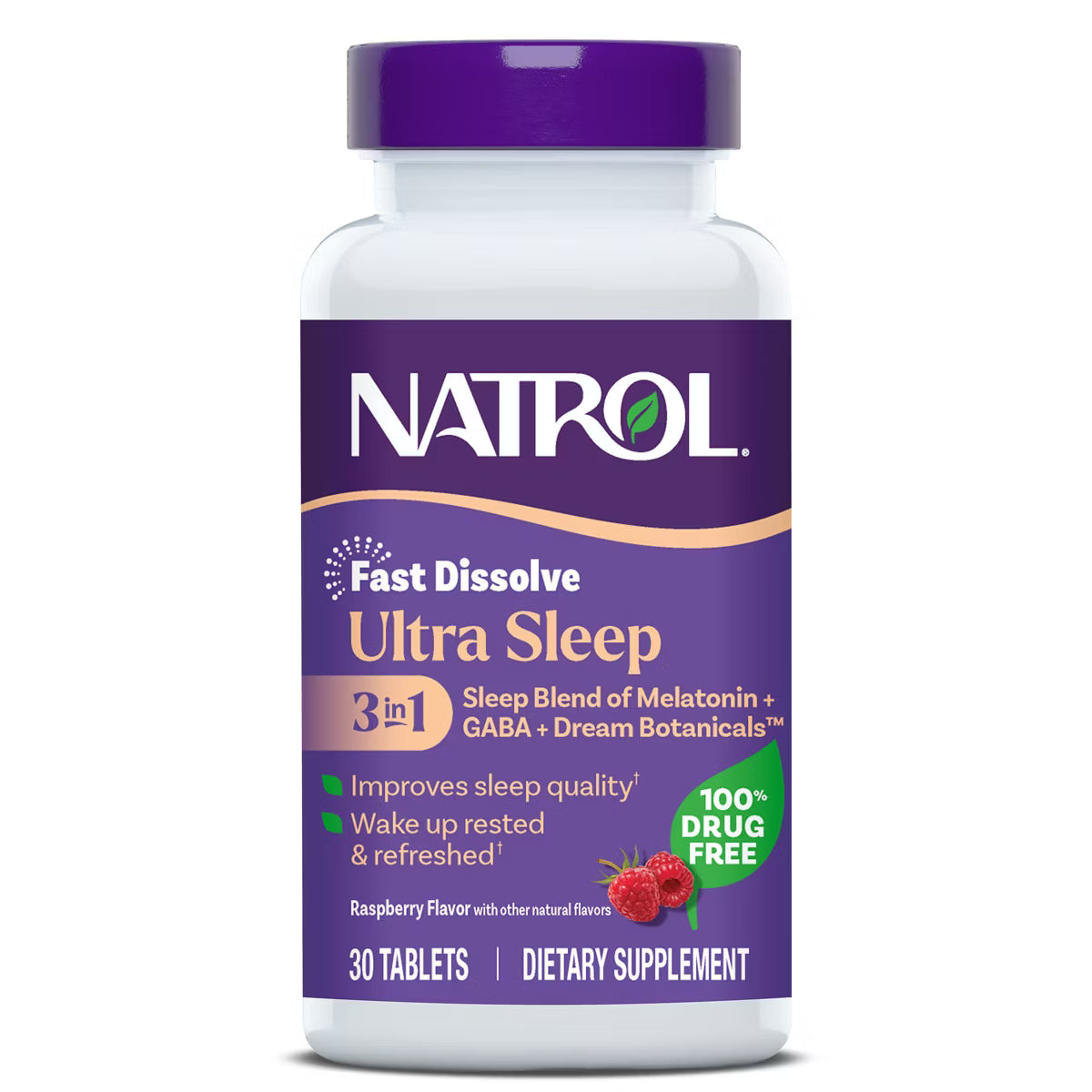Natrol Ultra Sleep Fast Dissolve Tablets - Melatonin - 30ct