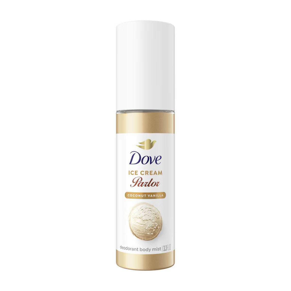 Dove Beauty Ice Cream Parlor Body Mist - Coconut Vanilla