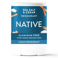 Native Mini Solid Deodorant - Travel Size - Sea Salt & Cedar