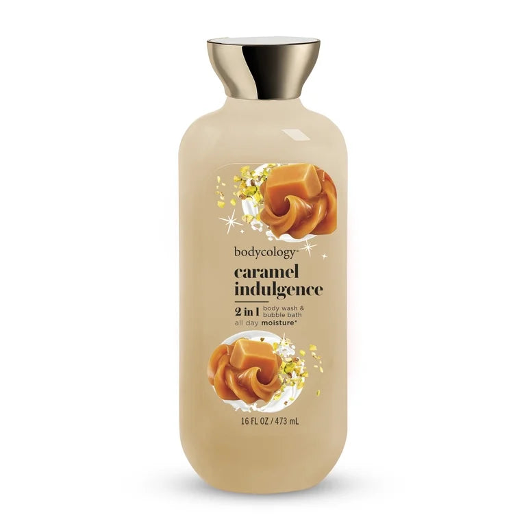 Bodycology 2-in-1 Body Wash & Bubble Bath - Caramel Indulgence
