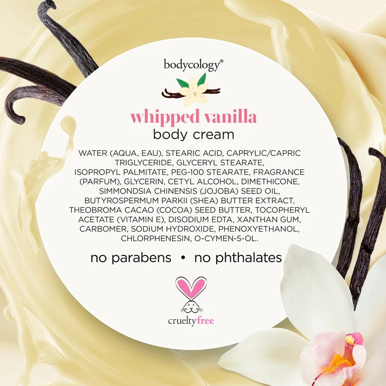Bodycology Shea Butter Body Cream - Whipped Vanilla